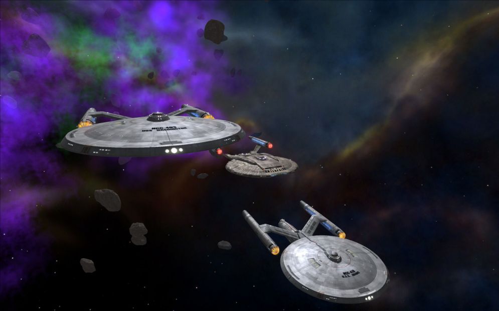 Screenshot ze hry Star Trek: Legacy - Recenze-her.cz