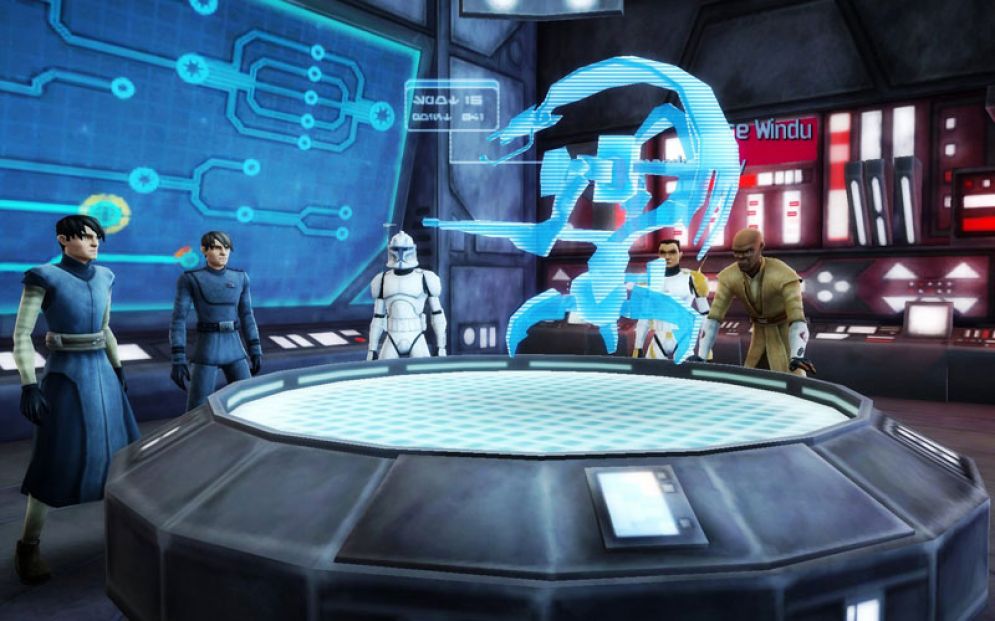 Screenshot ze hry Star Wars Clone Wars Adventures - Recenze-her.cz