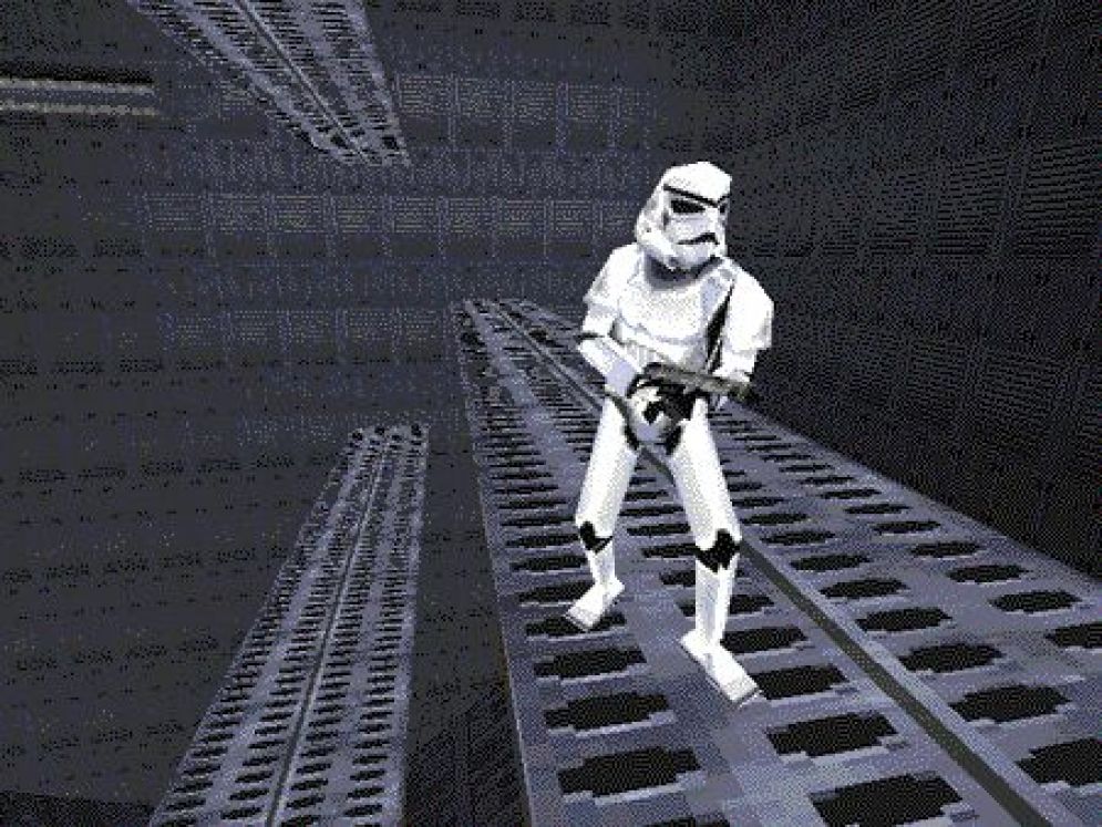 Screenshot ze hry Star Wars Jedi Knight: Dark Forces II - Recenze-her.cz