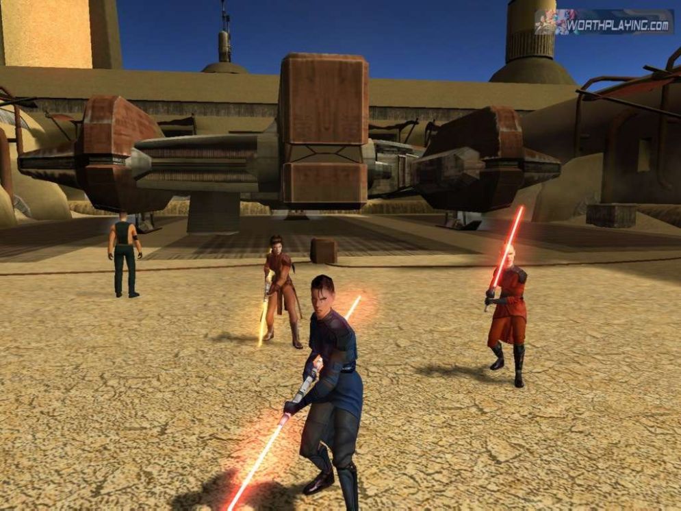 Screenshot ze hry Star Wars: Knights of the Old Republic - Recenze-her.cz