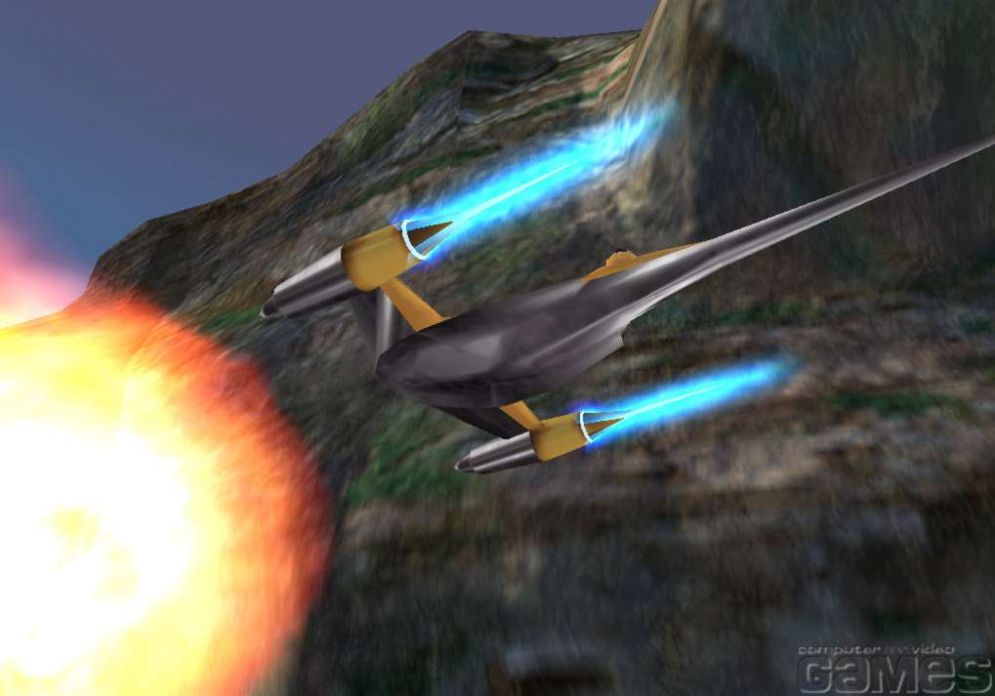 Screenshot ze hry Star Wars: Starfighter - Recenze-her.cz