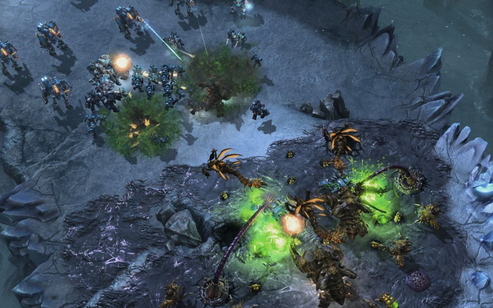 Screenshot ze hry StarCraft II: Heart of the Swarm - Recenze-her.cz