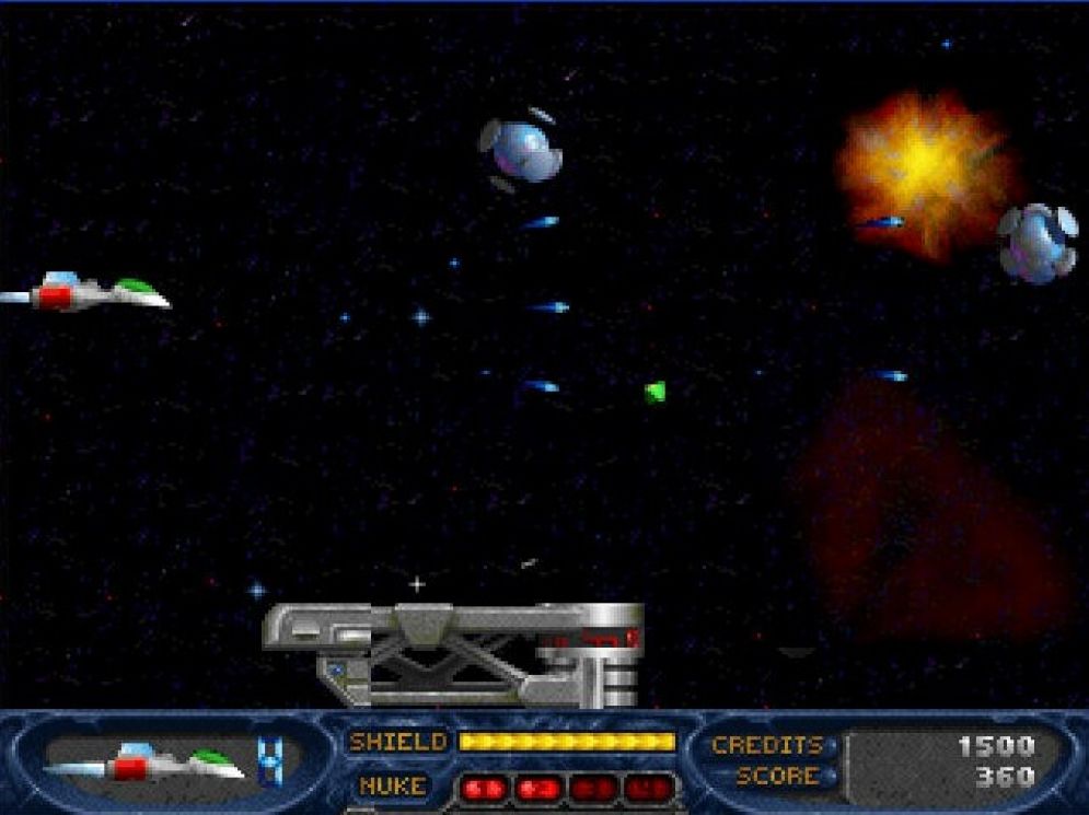 Screenshot ze hry Stargunner - Recenze-her.cz