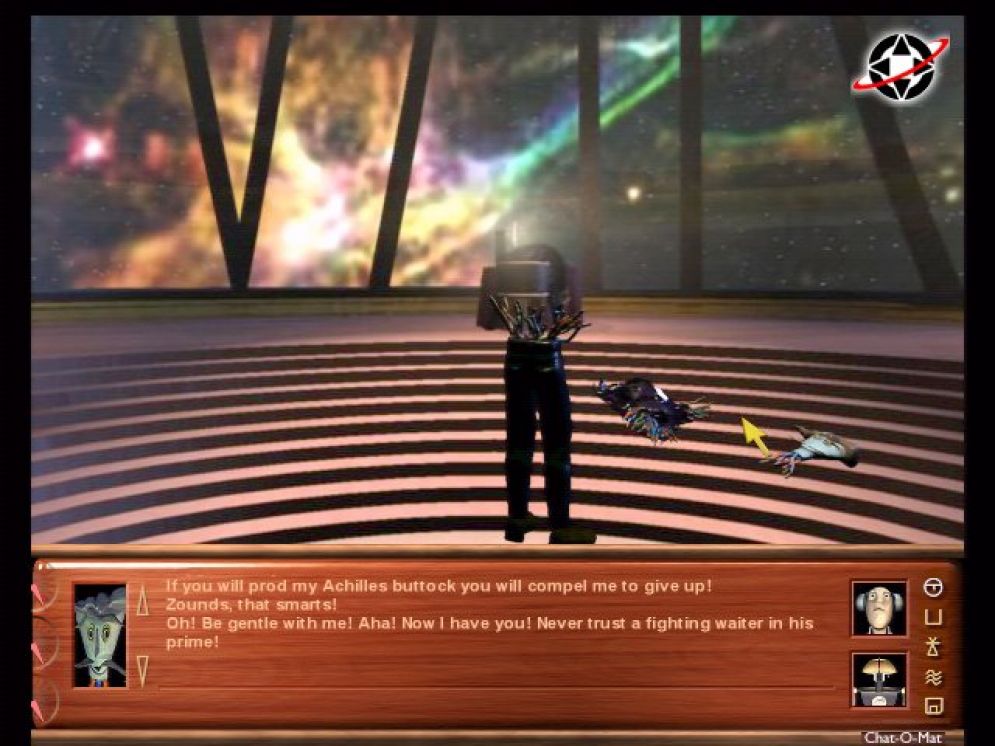 Screenshot ze hry Starship Titanic - Recenze-her.cz