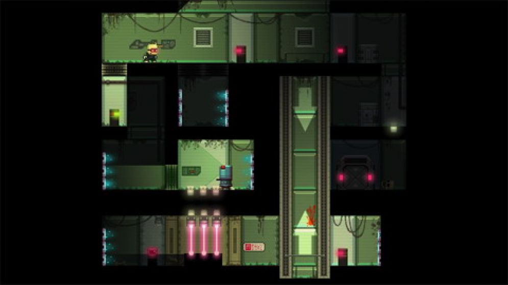 Screenshot ze hry Stealth Bastard - Recenze-her.cz