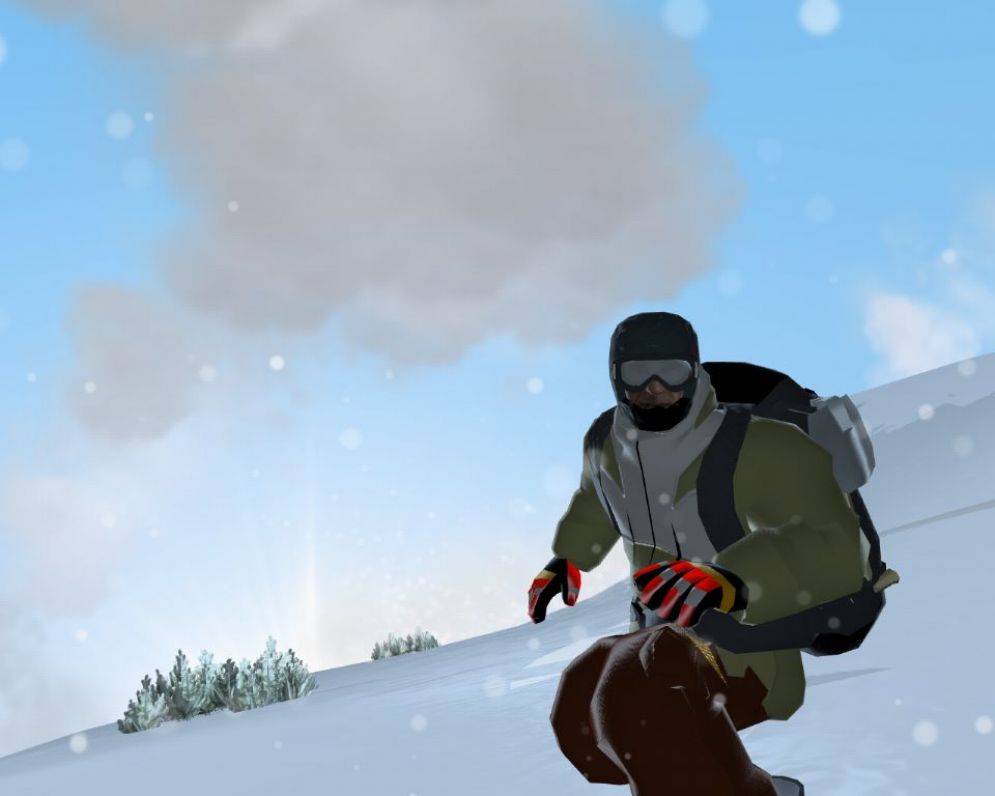 Screenshot ze hry Stoked Rider: Alaska Alien - Recenze-her.cz