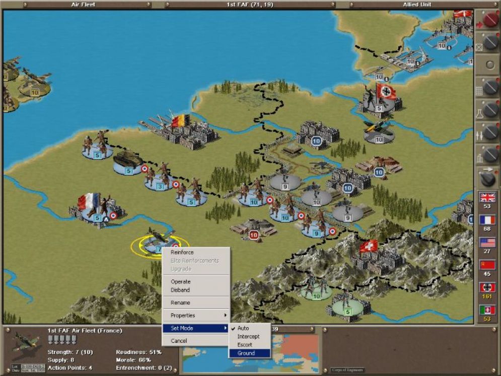 Screenshot ze hry Strategic Command 2 Blitzkrieg - Recenze-her.cz