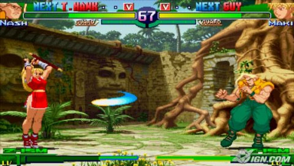 Screenshot ze hry Street Fighter Alpha 3 Max - Recenze-her.cz