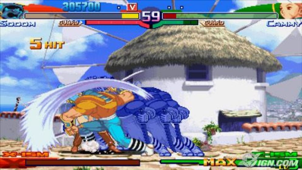 Screenshot ze hry Street Fighter Alpha 3 Max - Recenze-her.cz