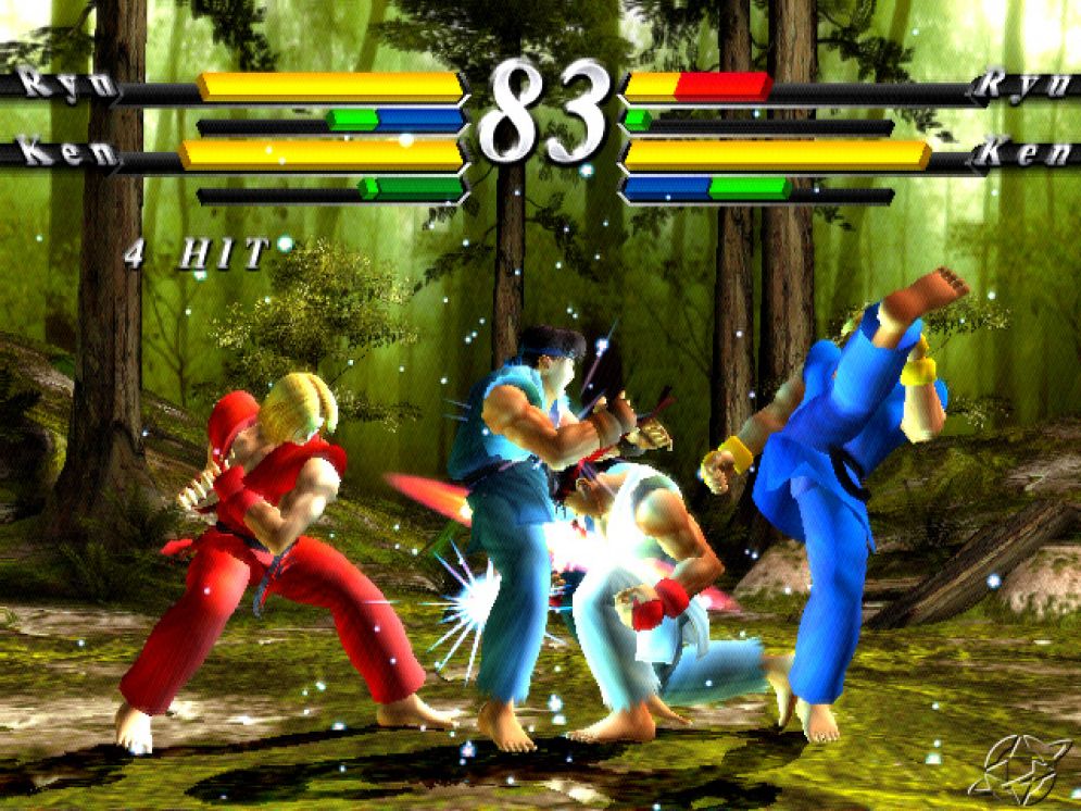 Screenshot ze hry Street Fighter EX3 - Recenze-her.cz