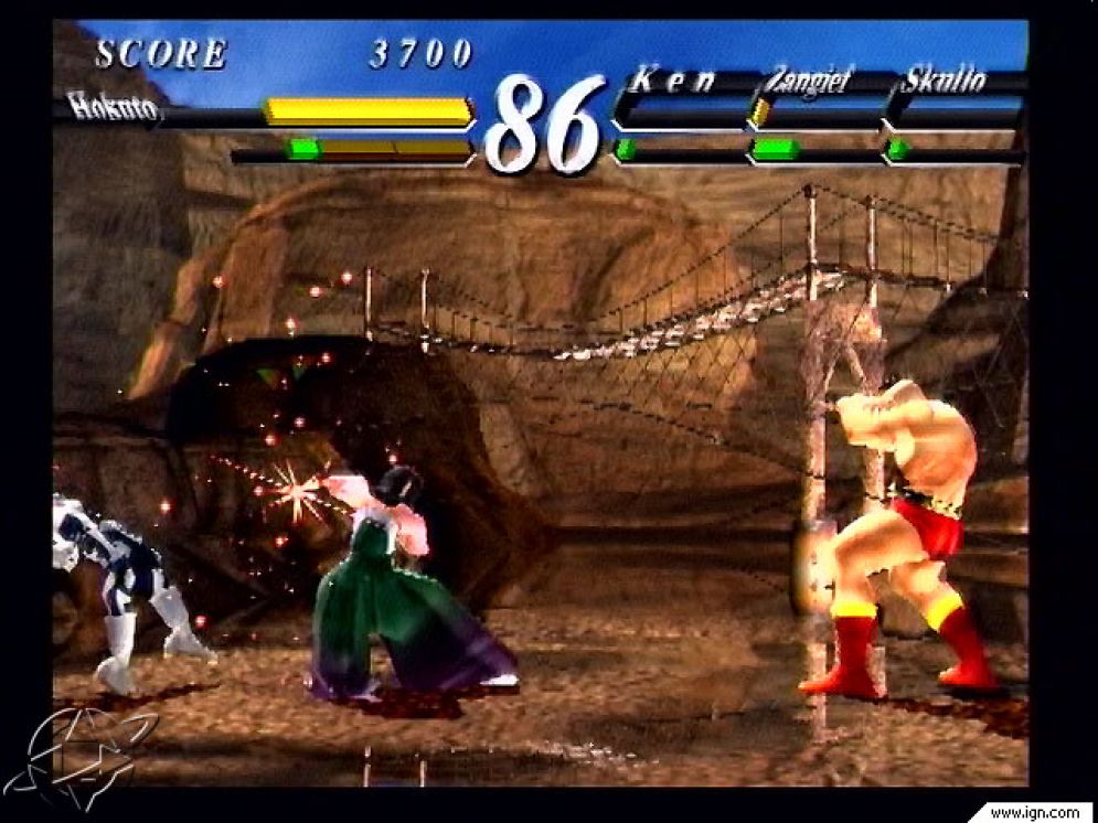 Screenshot ze hry Street Fighter EX3 - Recenze-her.cz