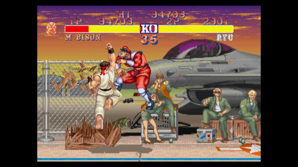 Screenshot ze hry Street Fighter II Hyper Fighting - Recenze-her.cz