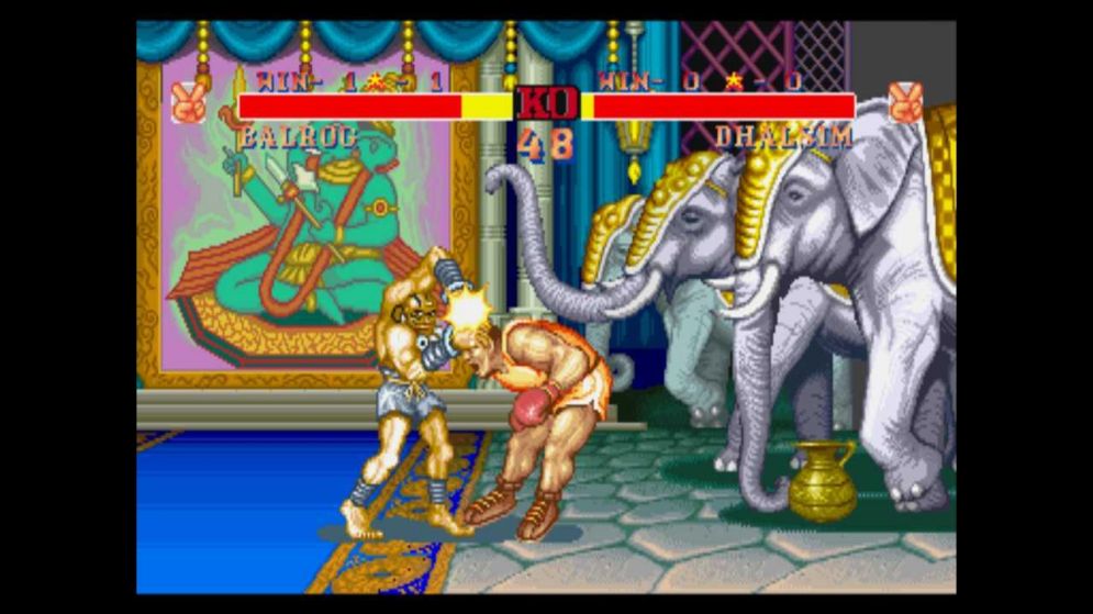 Screenshot ze hry Street Fighter II Hyper Fighting - Recenze-her.cz