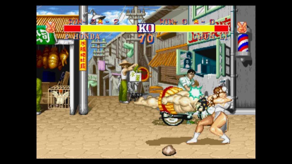 Screenshot ze hry Street Fighter II Hyper Fighting - Recenze-her.cz