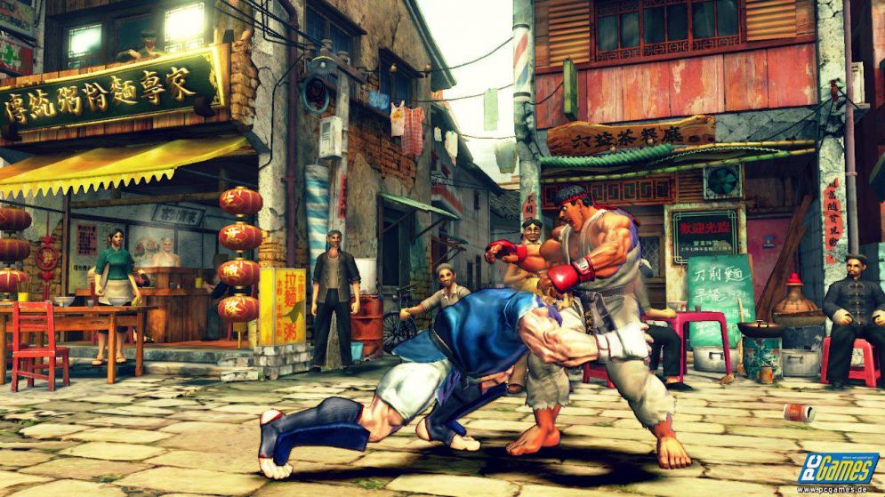 Screenshot ze hry Street Fighter IV - Recenze-her.cz