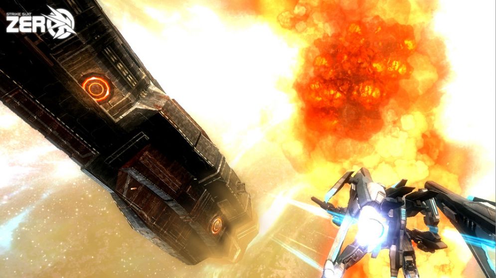 Screenshot ze hry Strike Suit Zero - Recenze-her.cz