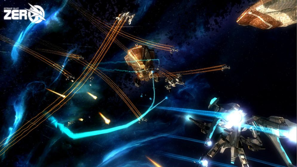 Screenshot ze hry Strike Suit Zero - Recenze-her.cz
