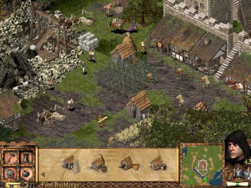 Screenshot ze hry Stronghold - Recenze-her.cz