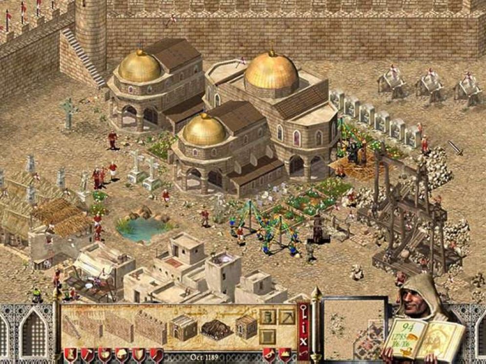 Screenshot ze hry Stronghold: Crusader - Recenze-her.cz