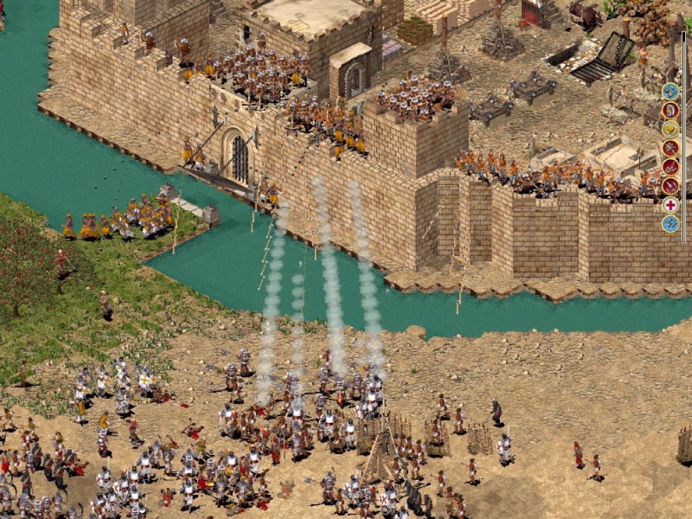 Screenshot ze hry Stronghold Crusader Extreme - Recenze-her.cz