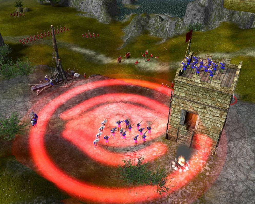 Screenshot ze hry Stronghold Legends - Recenze-her.cz
