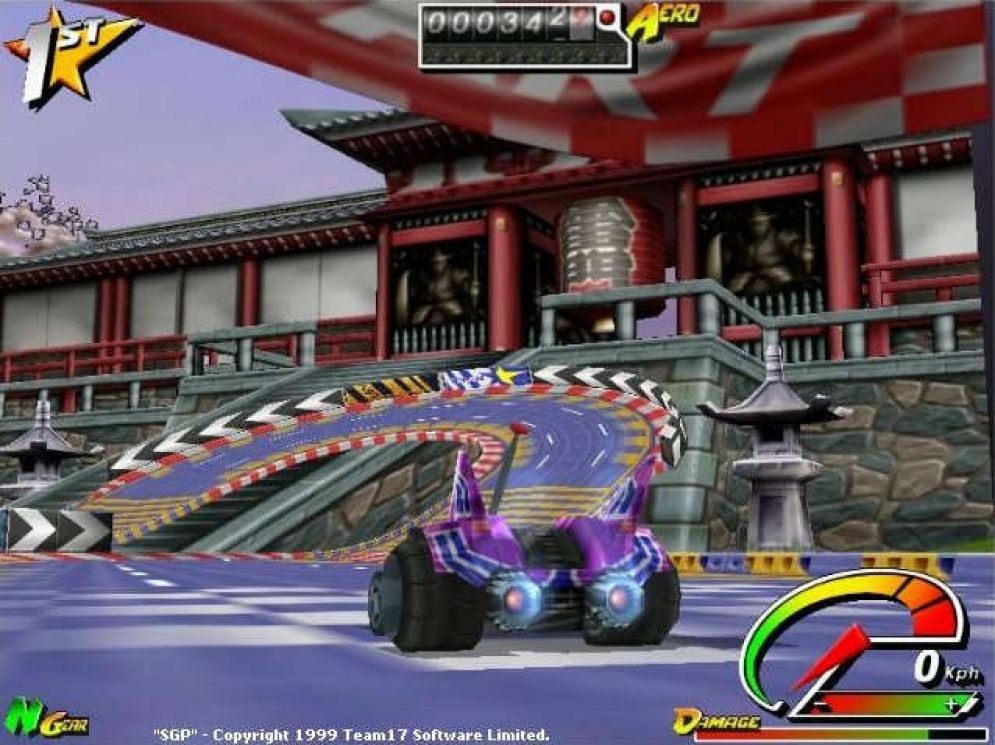 Screenshot ze hry Stunt GP - Recenze-her.cz