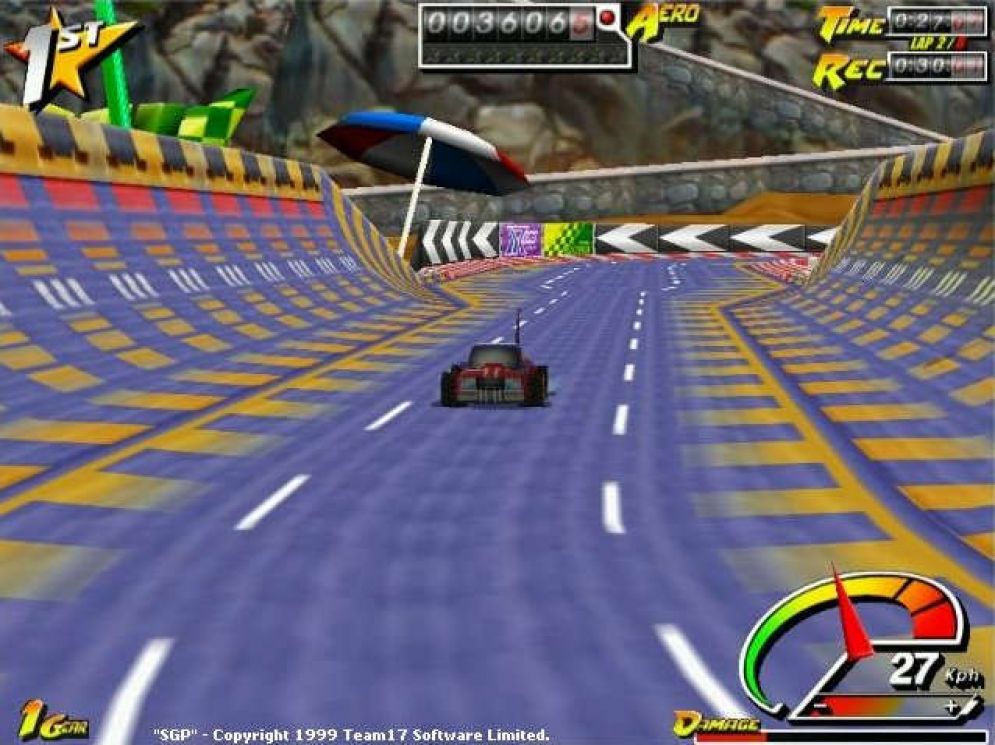 Screenshot ze hry Stunt GP - Recenze-her.cz