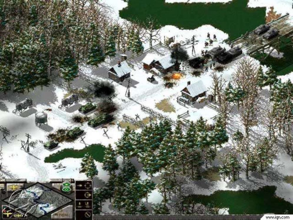 Screenshot ze hry Sudden Strike - Recenze-her.cz