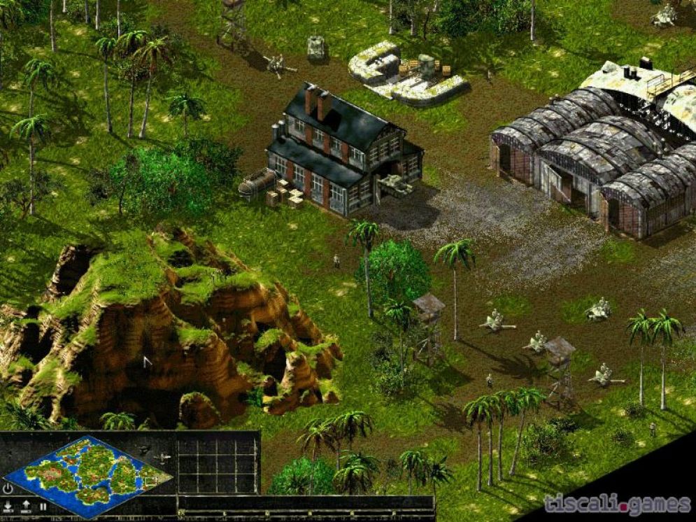 Screenshot ze hry Sudden Strike: Resource War - Recenze-her.cz