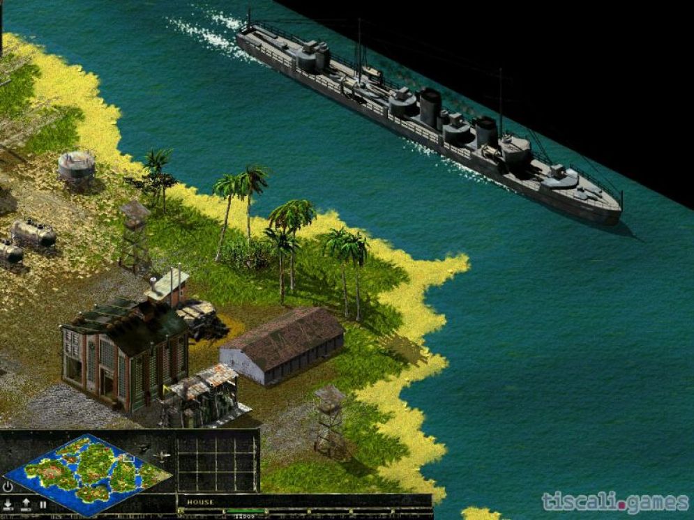 Screenshot ze hry Sudden Strike: Resource War - Recenze-her.cz