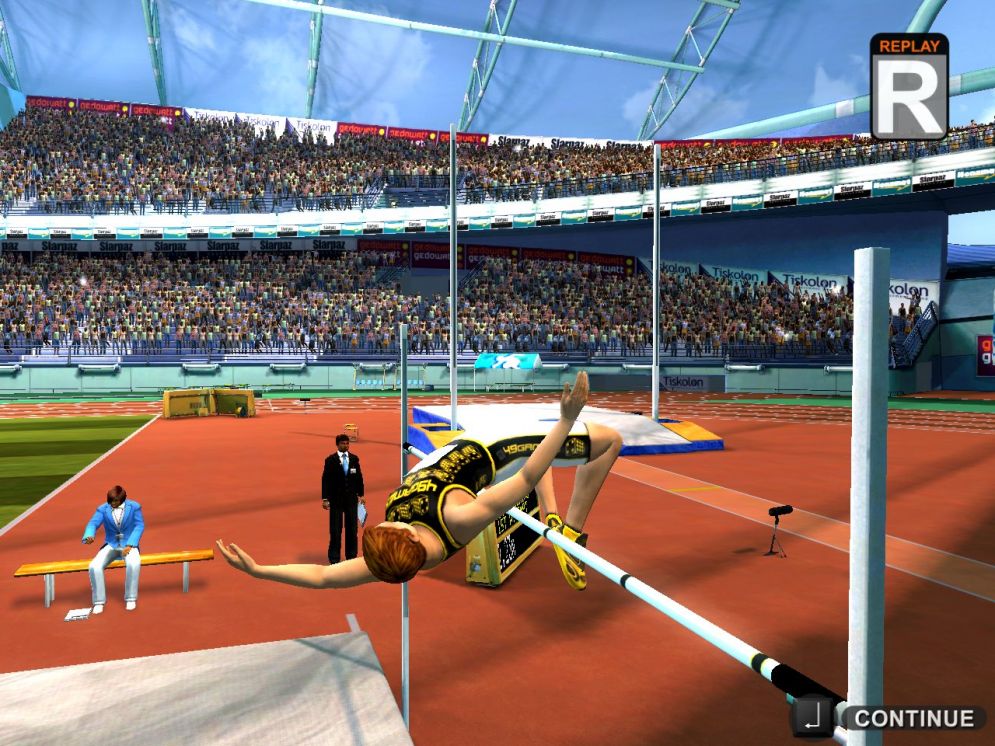 Screenshot ze hry Summer Athletics 2009 - Recenze-her.cz