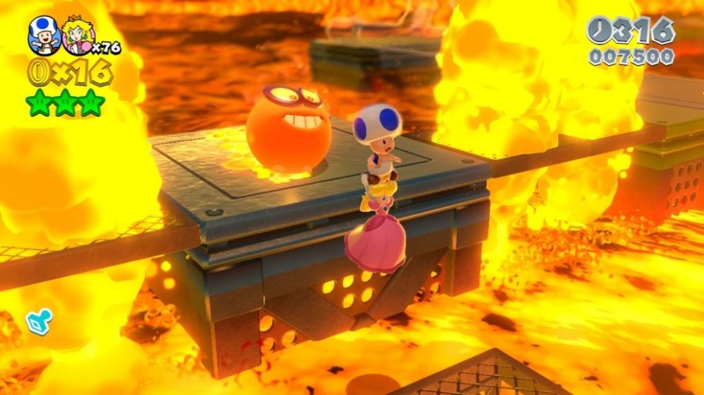 Screenshot ze hry Super Mario 3D World - Recenze-her.cz