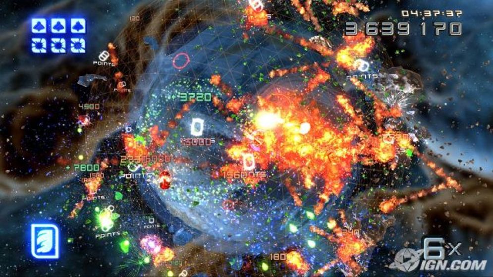 Screenshot ze hry Super Stardust HD - Recenze-her.cz
