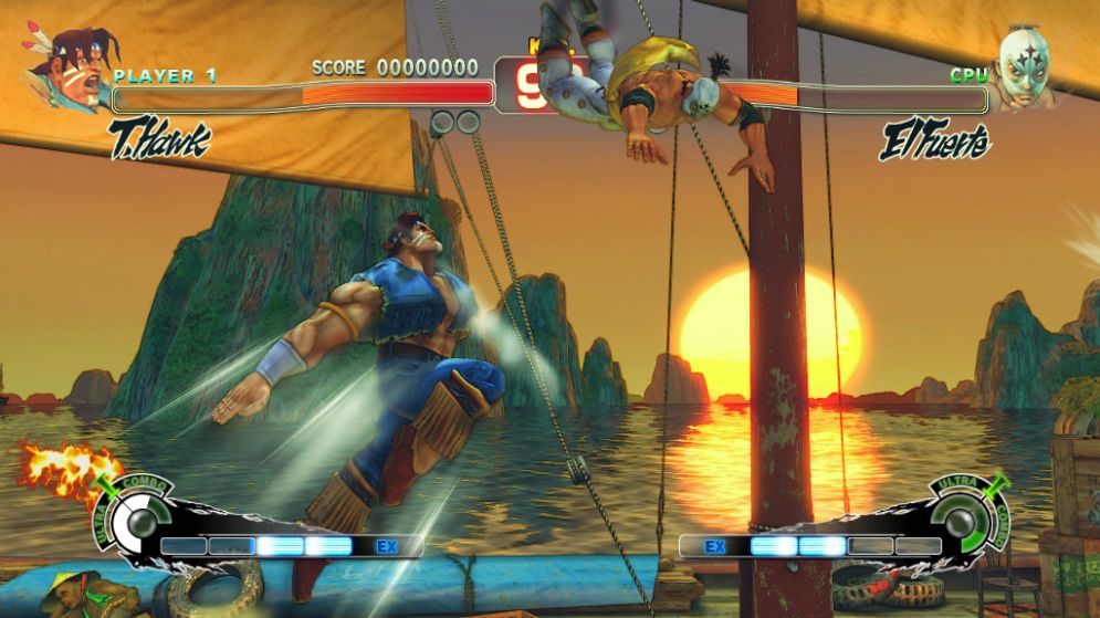 Screenshot ze hry Super Street Fighter 4 - Recenze-her.cz