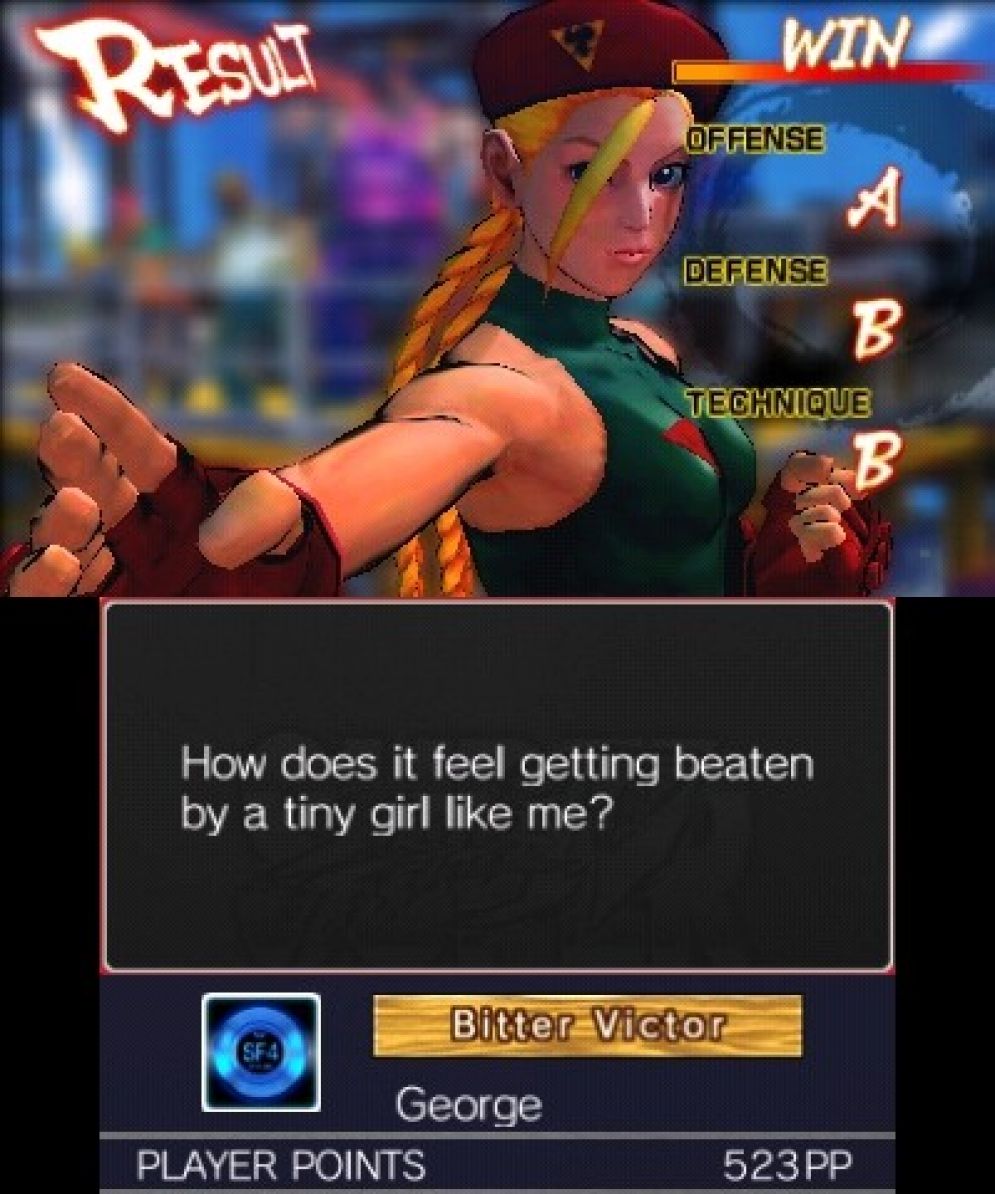 Screenshot ze hry Super Street Fighter IV 3D Edition - Recenze-her.cz