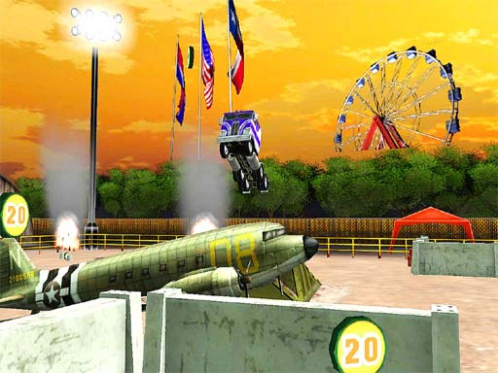 Screenshot ze hry Super Stunt Spectacular - Recenze-her.cz