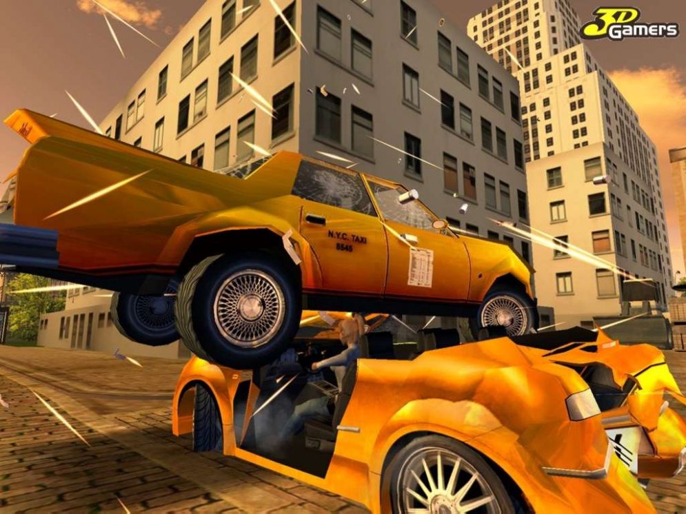 Screenshot ze hry Super Taxi Driver 2006 - Recenze-her.cz