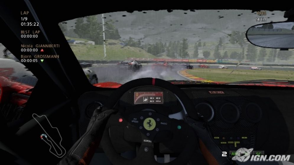 Screenshot ze hry SuperCar Challenge - Recenze-her.cz