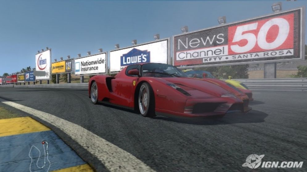 Screenshot ze hry SuperCar Challenge - Recenze-her.cz