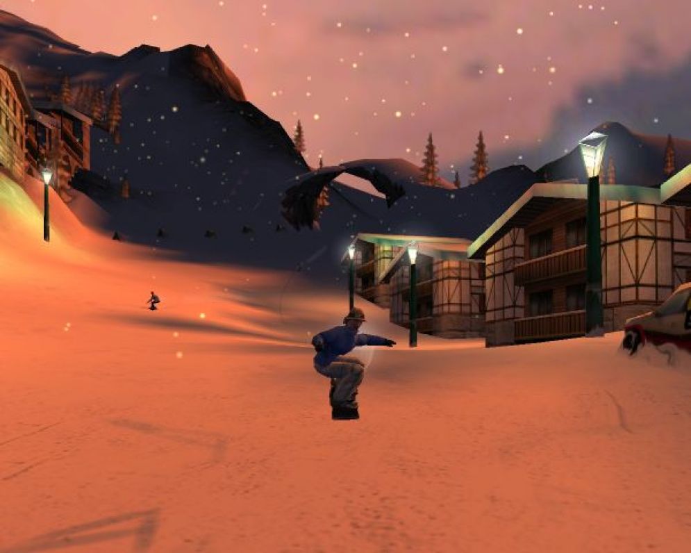 Screenshot ze hry Supreme Snowboarding - Recenze-her.cz