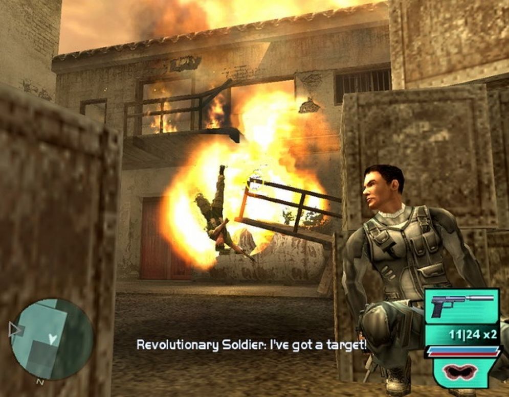 Screenshot ze hry Syphon Filter: Dark Mirror (PS2) - Recenze-her.cz