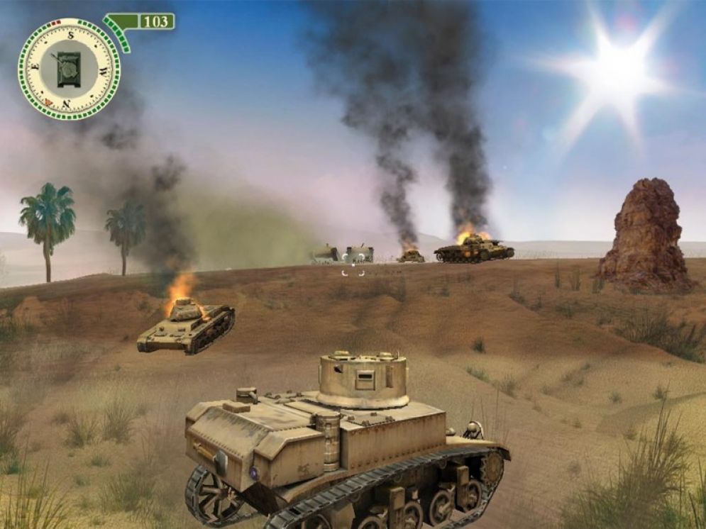 Screenshot ze hry Tank Combat - Recenze-her.cz