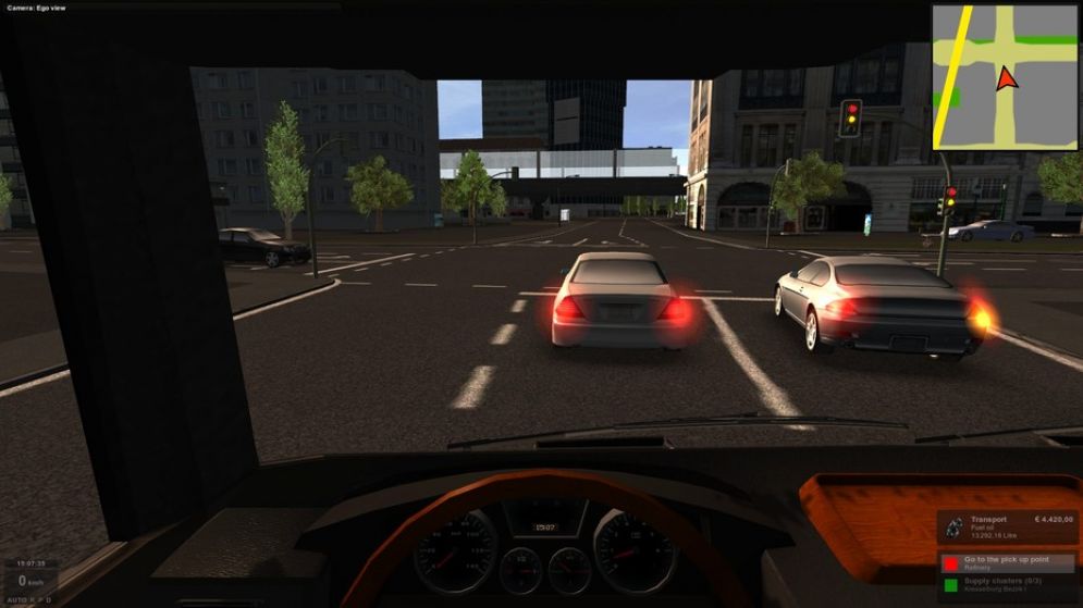 Screenshot ze hry Tanker Truck Simulator 2011 - Recenze-her.cz