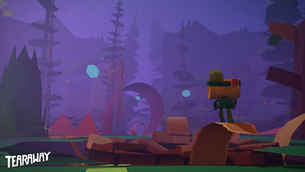 Screenshot ze hry Tearaway - Recenze-her.cz