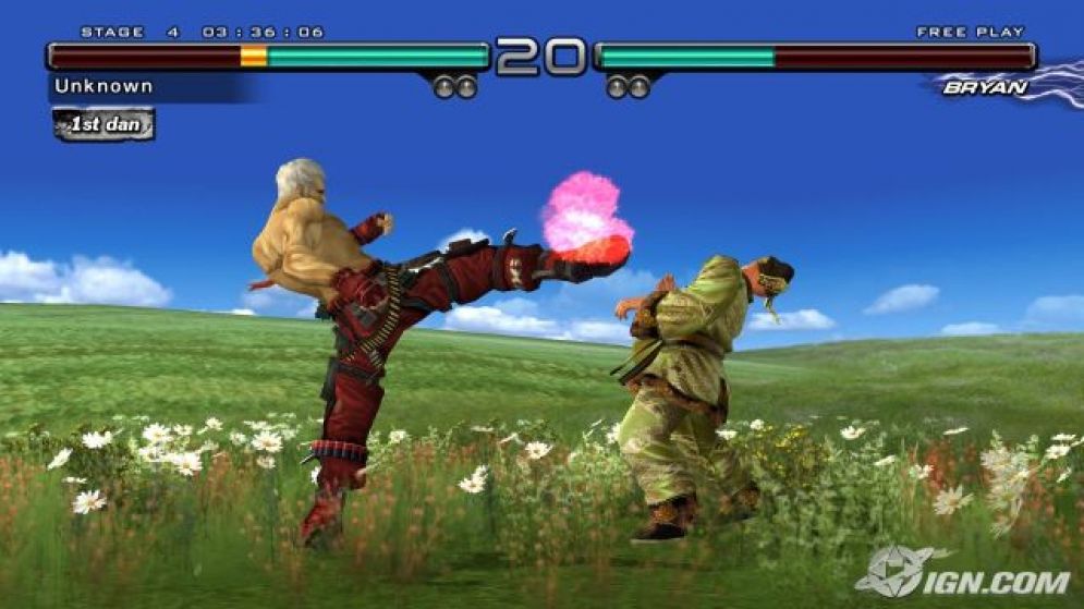 Screenshot ze hry Tekken 5: Dark Resurrection - Recenze-her.cz