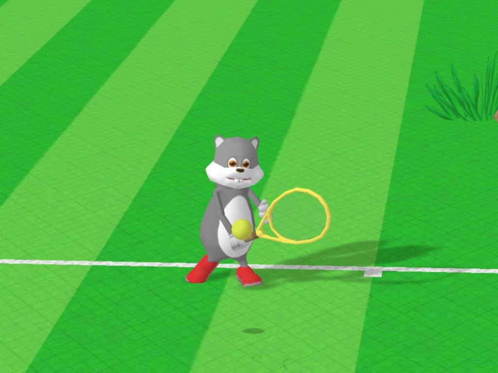 Screenshot ze hry Tennis Critters - Recenze-her.cz