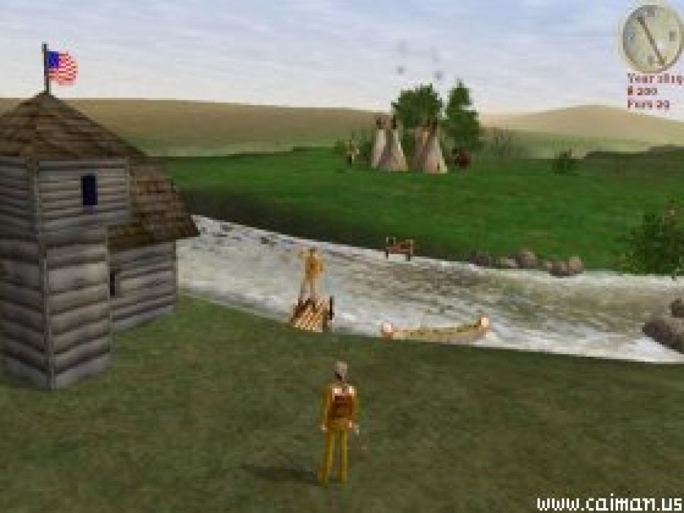 Screenshot ze hry Territory: the Mountain Men - Recenze-her.cz