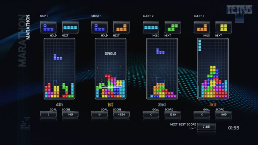 Screenshot ze hry Tetris - Recenze-her.cz