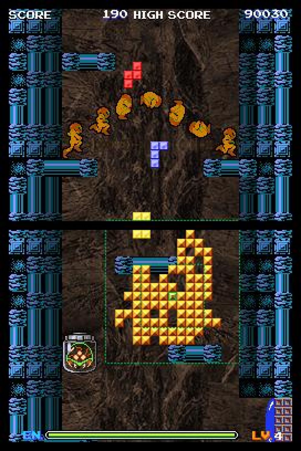 Screenshot ze hry Tetris DS - Recenze-her.cz