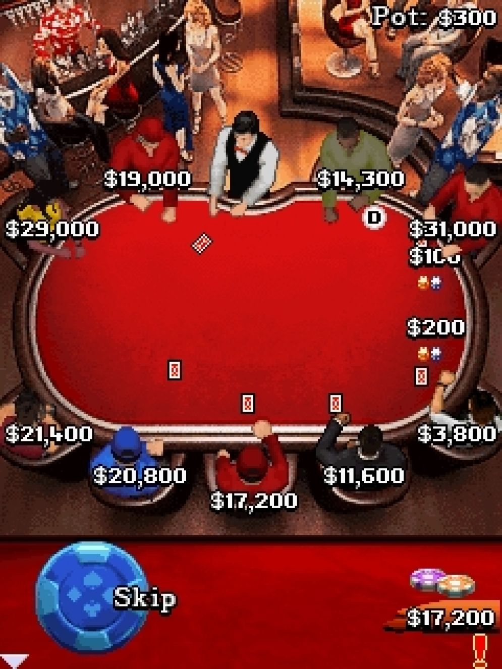Screenshot ze hry Texas Holdem Poker - Recenze-her.cz
